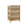 Chest of drawers DKD Home Decor Natural Bamboo Paolownia wood 42 x 32 x 63 cm