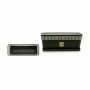 Jardinière Stefanplast Orfeo Anthracite Plastique 18 x 17 x 49,5 cm (12 Unités)