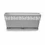 Planter Stefanplast Gaia Grey Plastic 13,3 x 12,3 x 29,3 cm (12 Units)