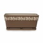 Jardinière Stefanplast Gaia Marron Plastique 13,3 x 12,3 x 29,3 cm (12 Unités)