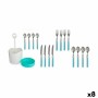 Cutlery Set Kinvara HQ223H10 Blue Stainless steel (8 Units)