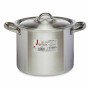 Casserole with Lid Kinvara 100033 Silver Aluminium Ø 20 cm (6 Units)