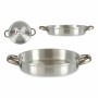 Pan Kinvara 100113 Silver Aluminium Ø 22 cm (12 Units)