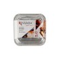 Set of Food Trays Kinvara 23241 Disposable Squared 12 Units