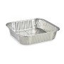 Set of Food Trays Kinvara 23241 Disposable Squared 12 Units