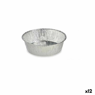 Lot de plateaux pour aliments Kinvara 30287 Jetable Rond 12 Unités