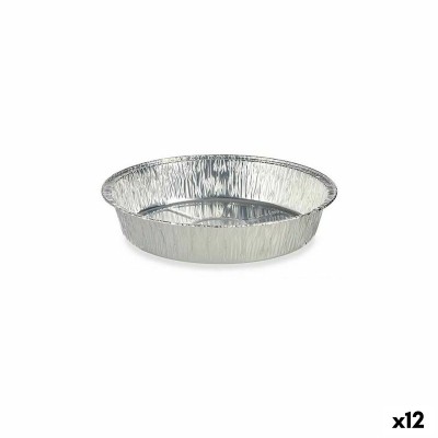 Lot de plateaux pour aliments Kinvara 30268 Jetable Rond 12 Unités