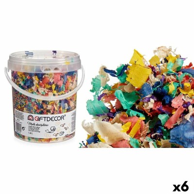 Decorative Shavings Gift Decor VIRUTA-MULTICOLOR Multicolour 1,4 L (6 Units)