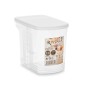 Récipient de Conservation des Aliments Kinvara 02 1507 Gris Transparent 2,5 L 20,5 x 17 x 13 cm (24 Unités)