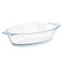 Serving Platter Vivalto T7-07 Transparent Borosilicate Glass 700 ml 23,6 x 5,3 x 13 cm With handles (18 Units)