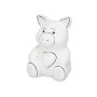 Paint Your Own Money Box Pincello 19282 Ceramic Pig 9 x 11,8 x 8,5 cm (12 Units)