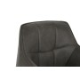 Chaise DKD Home Decor Noir Brun foncé Gris foncé 60 x 60 x 84 cm