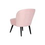 Siège DKD Home Decor Noir Rose clair Bois 60 x 70 x 78 cm