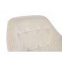 Siège DKD Home Decor Crème Doré Métal 74 x 74 x 90 cm