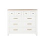 Chest of drawers DKD Home Decor White Brown Acacia Mango wood Urban 110 x 45 x 100 cm