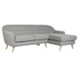 Sofa Home ESPRIT Grey Cream Scandi 226 x 144 x 84 cm