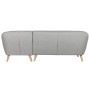 Sofa Home ESPRIT Grey Cream Scandi 226 x 144 x 84 cm