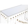 Hall Home ESPRIT White Golden 120 x 40 x 80 cm
