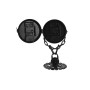 Table clock Home ESPRIT Black Silver