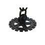 Table clock Home ESPRIT Black Silver