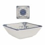 Snack Bowl La Mediterránea Rosetta Porcelain 13 x 13 x 5 cm (28 Units)