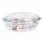 Casserole avec Couvercle Quttin 63095 verre 33 x 20 x 13 cm (3 Unités)