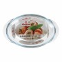 Casserole with lid Quttin 63095 Glass 33 x 20 x 13 cm (3 Units)