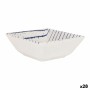 Snack Bowl La Mediterránea Arago Porcelain 13 x 13 x 5 cm (28 Units)
