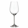 Set de verres à vin Bohemia Crystal Clara Blanc 350 ml 6 Pièces (6 Unités) (4 Unités)