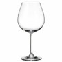 Wine glass set Bohemia Crystal Clara 650 ml 6 Pieces (6 Units) (4 Units)