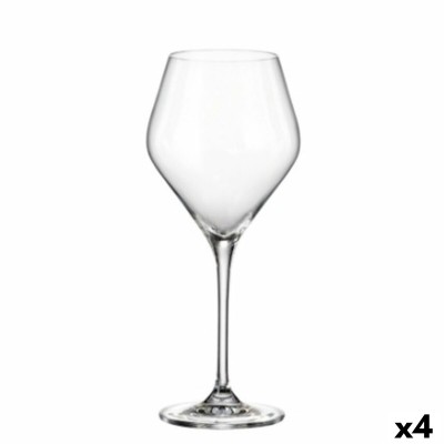 Wine glass set Bohemia Crystal Galaxia 400 ml 6 Pieces (6 Units) (4 Units)