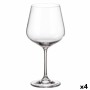 Set de verres à vin Bohemia Crystal Sira 600 ml 6 Pièces (6 Unités) (4 Unités)
