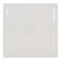 Serving Platter La Mediterránea Elite White Ceramic Squared 30 x 30 x 2,5 cm (6 Units)