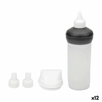 Kit de création de gâteaux Quttin 10 x 7 cm Pâtisserie Buses interchangeables 5 Pièces (12 Unités)