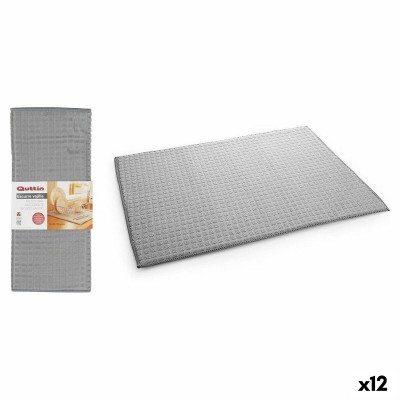 Égouttoir pour Évier Quttin Gris 17 x 59 x 3 cm (12 Unités)