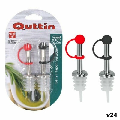 Pouring Stopper Quttin 8433774651444 16 x 9 x 2 cm 2 Pieces (24 Units)