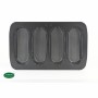 Moule pour Baguettes Quttin Baguette 34,6 x 21,5 x 3 cm (12 Unités)