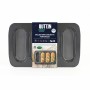 Moule pour Baguettes Quttin Baguette 34,6 x 21,5 x 3 cm (12 Unités)