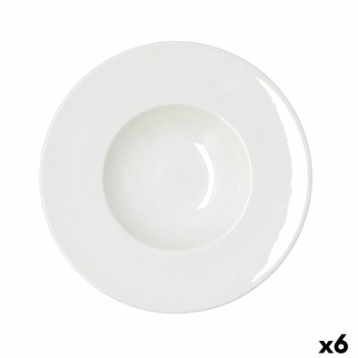 Assiette à pâtes Bidasoa Serenity Hydrozero Blanc Céramique Ø 26 cm (6 Unités)