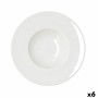 Assiette à pâtes Bidasoa Serenity Hydrozero Blanc Céramique Ø 26 cm (6 Unités)