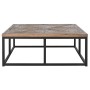 Centre Table Home ESPRIT Wood Metal 120 x 120 x 45 cm