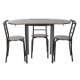 Ensemble Table + 4 Chaises DKD Home Decor 121 x 55 x 78 cm