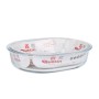 Plat de Four Quttin   verre Oblongue 1,5 L 23,7 x 18,8 cm (6 Unités)