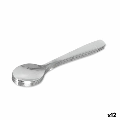 Teaspoon Quttin Madrid Tea Silver 6 Pieces 12 Units