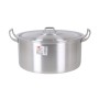Casserole avec Couvercle Aluminium 41 x 33 x 19 cm (3 Unités)