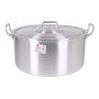Casserole avec Couvercle Aluminium 45 x 39 x 22 cm (2 Unités)