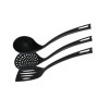 Set of Kitchen Utensils Quttin   Nylon Black 3 Pieces (20 Units)