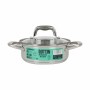 Casserole avec Couvercle en Verre Quttin Caesar ø 18 x 7 cm Acier (6 Unités)