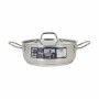 Casserole with lid Quttin Hotel ø 22 x 8 cm Steel (4 Units)