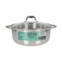 Casserole avec Couvercle en Verre Quttin Caesar Acier ø 32 x 12,5 cm (2 Unités)